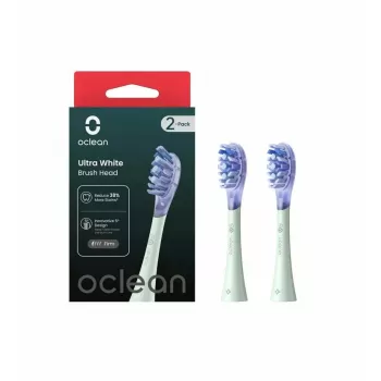 Testine spazzolino Oclean UW01 2 pezzi verde extra morbide