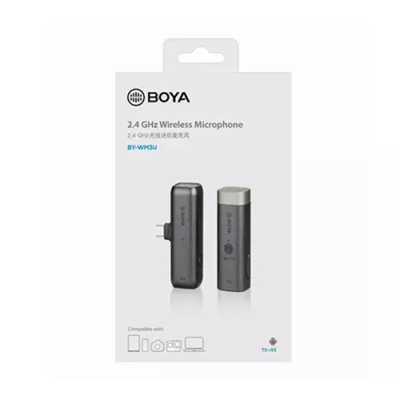 Microfono per cellulare BOYA BY-WM3U