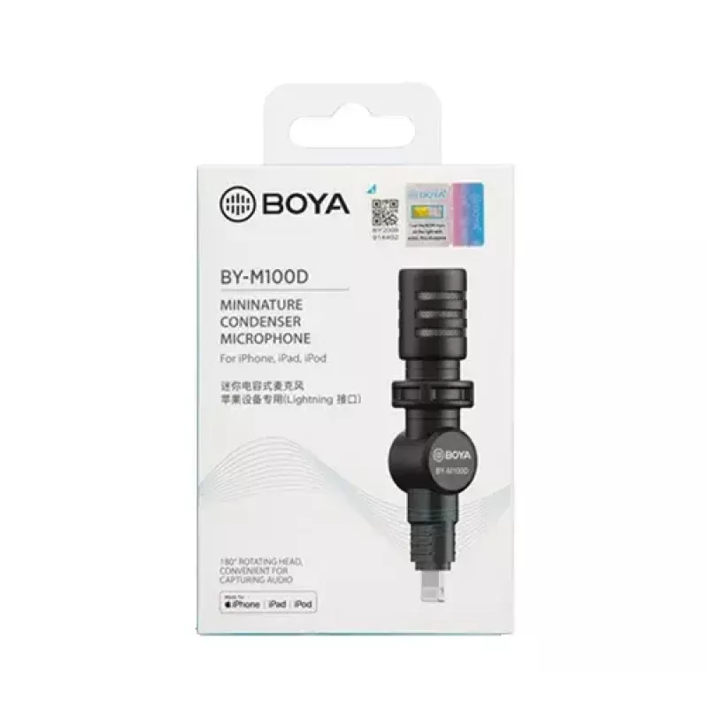 Microfono per smartphone BOYA BY-M100D
