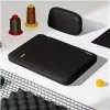 Kit sleeve Tomtoc TOM-A13-C12D per MacBook Pro/Air 13 pollici — nero