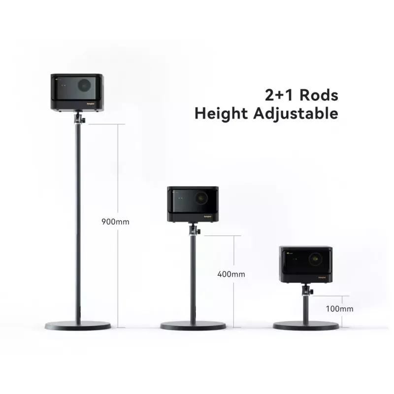 Treppiede a pavimento Dangbei 01.4A03-HWLDZJ-EU00 nero regolabile in altezza 100-900 mm
