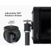 Treppiede a pavimento Dangbei 01.4A03-HWLDZJ-EU00 nero regolabile in altezza 100-900 mm