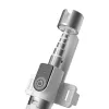 Selfie stick Dudao F18 — supporto passivo per cellulare, bianco, ABS e alluminio