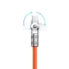 Cavo USB-Lightning Dudao L24AL — 1 m, USB-A a Lightning, arancione