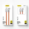 Cavo USB-Lightning Dudao L24AL — 1 m, USB-A a Lightning, arancione