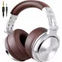 Cuffie over-ear OneOdio Pro40 argento-marrone A-AA09-02 con isolamento acustico