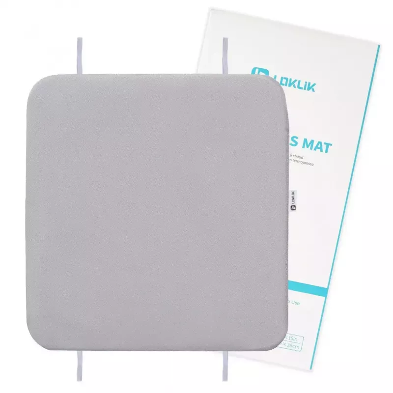 Tappetino per pressa a caldo LOKLiK SG-GJ-0057-US-L-B2B grigio 381x381 mm