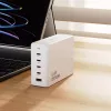 Caricabatterie DUDAO A228EU 228 Watt GaN 4x USB-C 1x USB-A