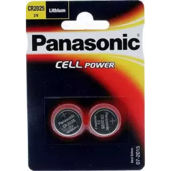 Batteria monouso Panasonic CR2025