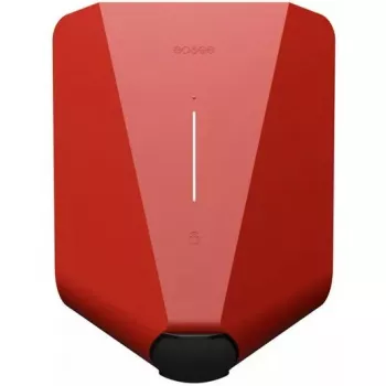 Copertura frontale Easee accessorio di ricarica per veicoli elettrici rosso per interni ed esterni