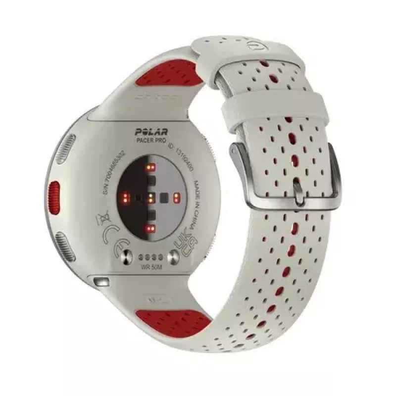 Smartwatch Polar Pacer Pro bianco