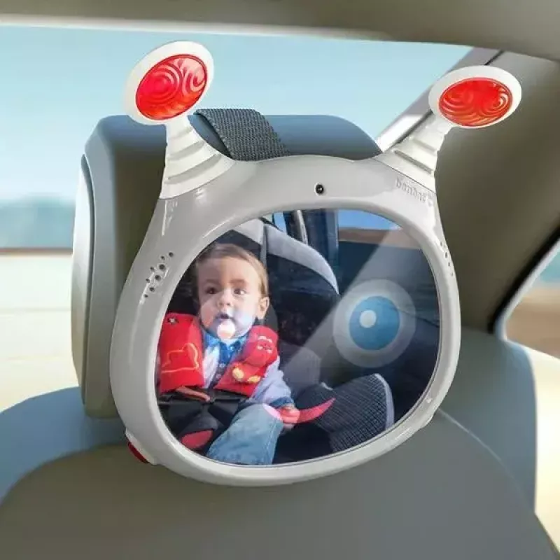 Specchietto retrovisore per seggiolino auto Benbat OLY grigio bambino/bambina
