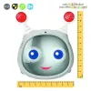 Specchietto retrovisore per seggiolino auto Benbat OLY grigio bambino/bambina