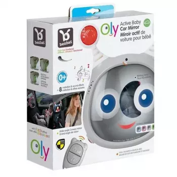 Specchietto retrovisore per seggiolino auto Benbat OLY grigio bambino/bambina
