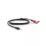 Cavo audio Kramer Electronics C-A35M/2RAM-3 0,9 m 3,5 mm 2xRCA nero