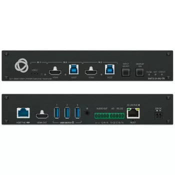 Switch video Kramer Electronics SWT3-31-HU-TR HDMI MiniDP VGA USB-C