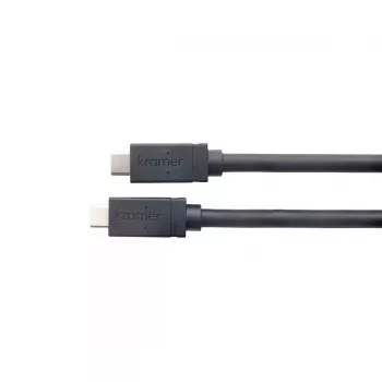 Cavo USB Kramer Electronics CA–U32/FF–15 USB 3.2 Gen 2 4,6 m USB-B USB-C nero