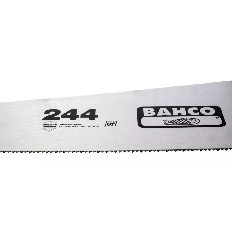 Seghetto a dorso Bahco 244-22-U7/8-HP 55 cm blu acciaio inox