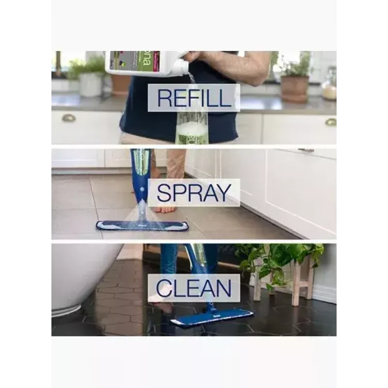 Detergente liquido Bona ricarica per pavimenti in pietra piastrelle pannelli 2,5 L