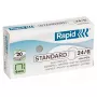 Confezione di punti metallici Rapid 24/6 1000 punti metallici lunghezza gambo 6 mm