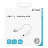 Cavo per cellulare Deltaco USBC-1145 0,11 m bianco