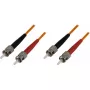 Cavo in fibra ottica DELTACO FB-35, OM1 62,5 µm, 5 m, 2×ST full duplex