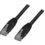Cavo di rete Deltaco TP-611S RJ-45 Cat6 1,5 m nero
