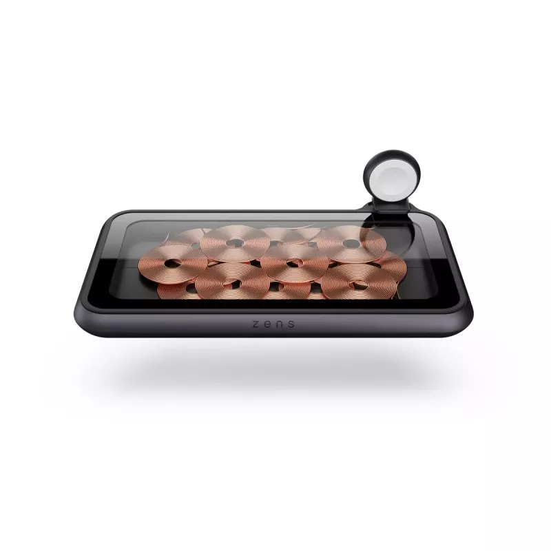 Caricabatterie wireless ZENS Liberty Glass per interni USB Type-C 1,5 m nero
