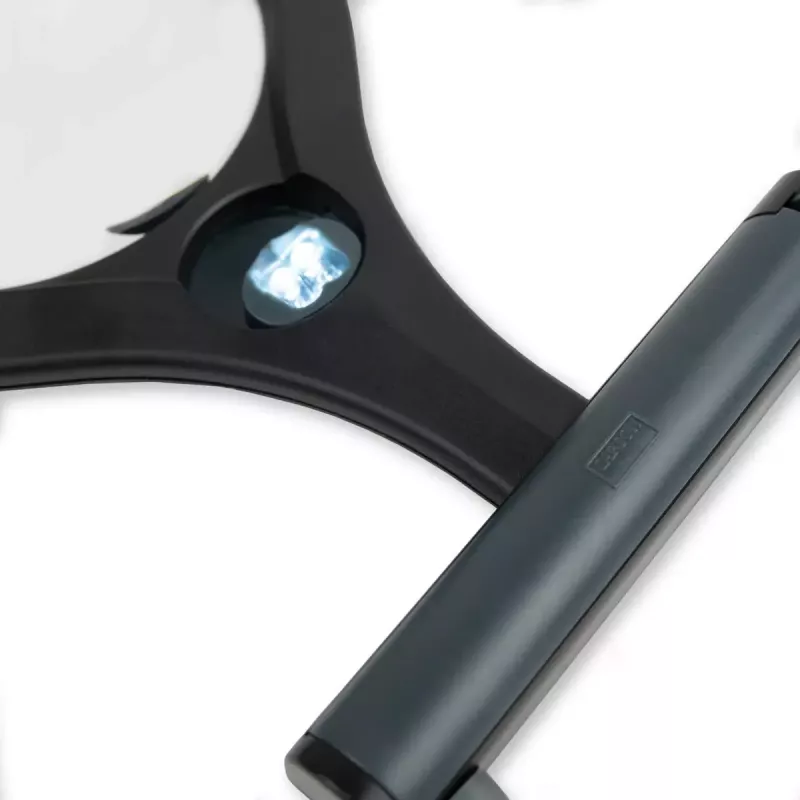 Lente d'ingrandimento Carson LumiCraft 2x, LED, a batteria, nero, 135×23×226 mm