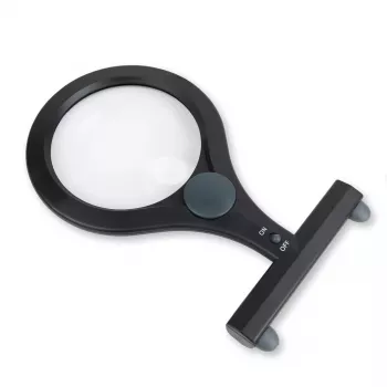 Lente d'ingrandimento Carson LumiCraft 2x, LED, a batteria, nero, 135×23×226 mm