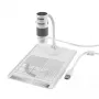 Microscopio digitale Carson EFLEX 300x, ingrandimento 75–300×, fotocamera 1600×1200, grigio/bianco