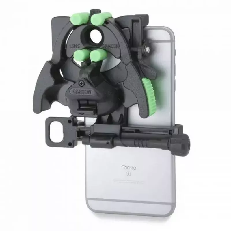 Supporto per telescopio/smartphone Carson HookUpz 2.0 larghezza 109 mm profondità 58 mm altezza 114 mm