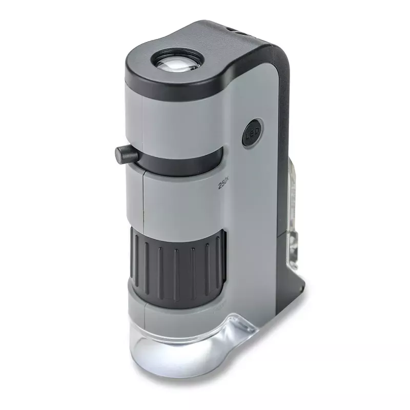 Microscopio digitale Carson MICROFLIP 250x nero acciaio inox