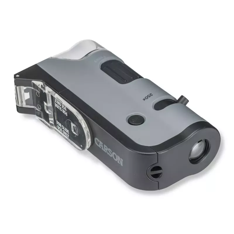 Microscopio digitale Carson MICROFLIP 250x nero acciaio inox