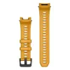 Cinturino per smartwatch Garmin, larghezza 22 mm, giallo, lunghezza 129 mm