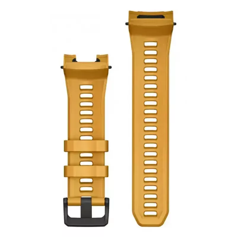 Cinturino GARMIN per Instinct 3 (50 mm) — larghezza 26 mm, lunghezza 128 mm, giallo