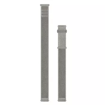 Cinturino Garmin 010-14400-00 grigio in tessuto 18 mm accessori per smartwatch