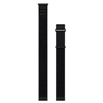 Cinturino Garmin 010-14400-06 nero in tessuto 20 mm smartwatch
