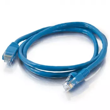 Cavo di rete C2G 2 m Cat5e RJ-45 U/UTP blu
