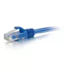 Cavo di rete C2G 2 m Cat5e RJ-45 U/UTP blu