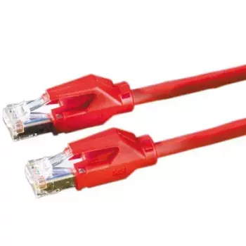 Cavo patch S/FTP Cat6 Dätwyler 21.05.0051 rosso 5 m