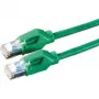 Cavo patch S/FTP Cat6 Dätwyler 0,5m verde