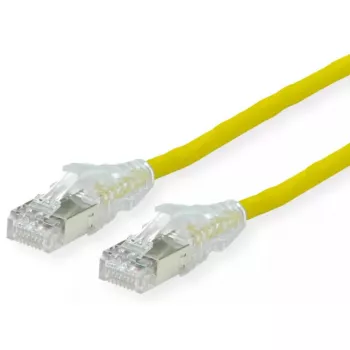 Cavo di rete Dätwyler 21.05.0512 giallo 1 m Cat6a S/FTP