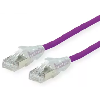 Cavo di rete Dätwyler 21.05.0516 viola 1 m Cat6a S/FTP