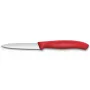 Coltello da cucina Victorinox Swiss Classic 8 cm coltello per verdure rosso – lama 8 cm, manico in plastica