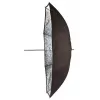 Ombrello riflettente nero argento trasparente Elinchrom 26062 diametro 83 cm