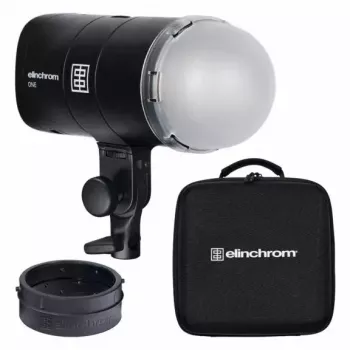 Flash compatto Elinchrom ONE nero universale a batteria