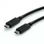 Cavo USB VALUE 11.99.9057 USB 3.2 Gen 2 0,5 m USB-C nero
