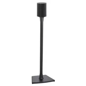 Supporti da pavimento per diffusori SANUS WSSE11 — nero, altezza max 87,4 cm, larghezza 276,9 mm