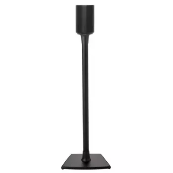 Supporti da pavimento per diffusori SANUS WSSE11 — nero, altezza max 87,4 cm, larghezza 276,9 mm